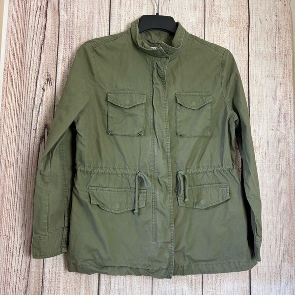 Old Navy Womens Utility Field Jacket size Large - Picture 2 of 8